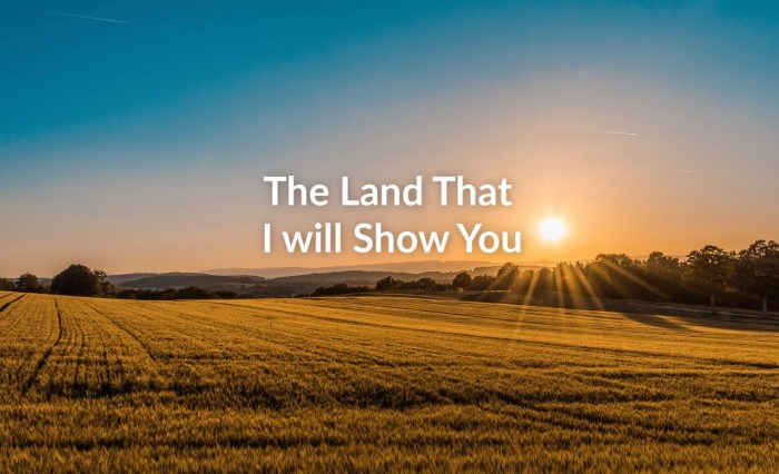 The Land that I will show you-2