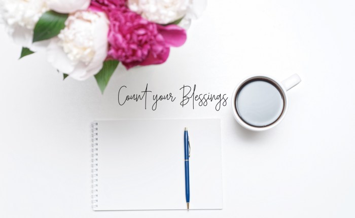 Count your Blessings